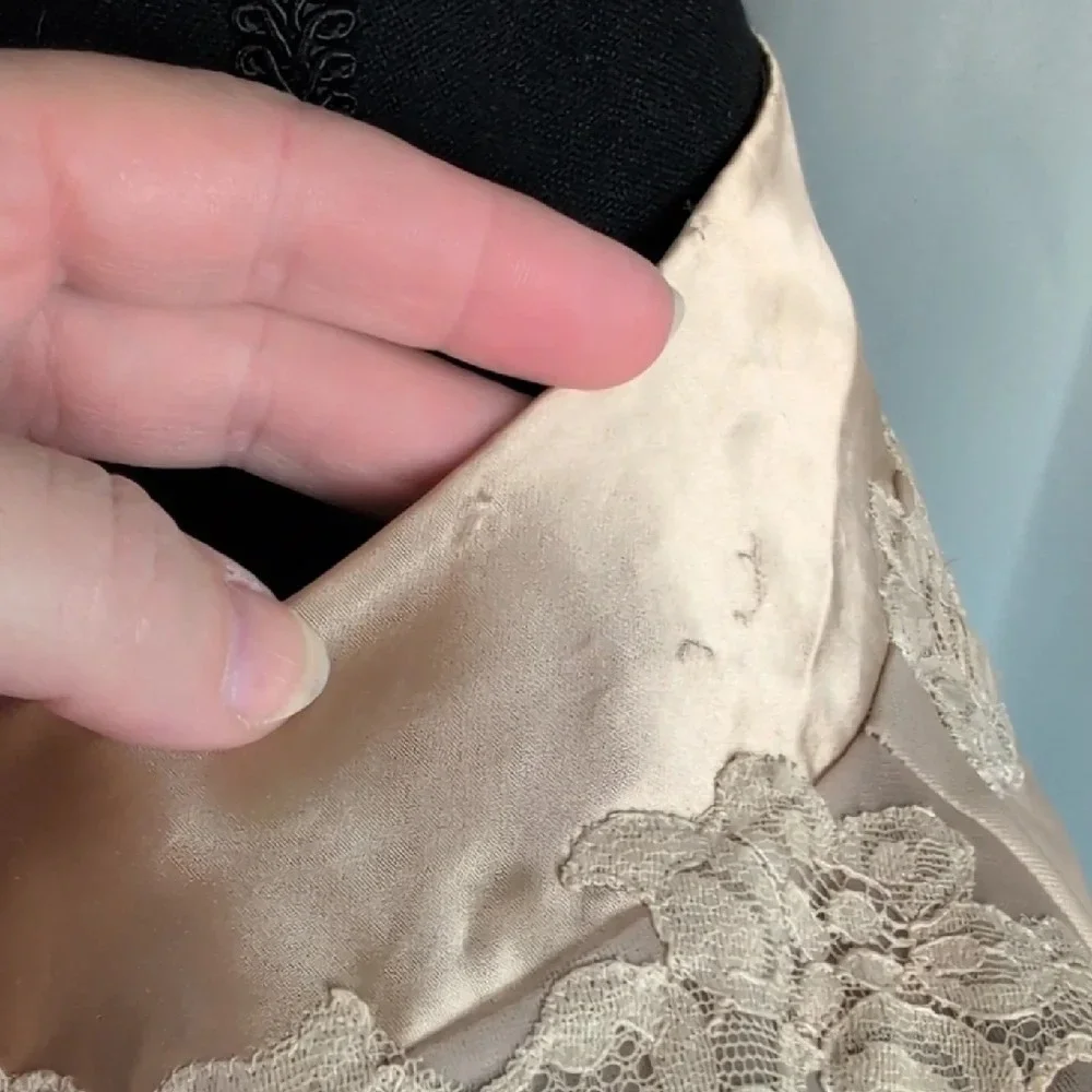Gossard Artemis Vtg Sheer Nightgown Robe Set‎ Lace/Satin Trim Bridal Lingerie